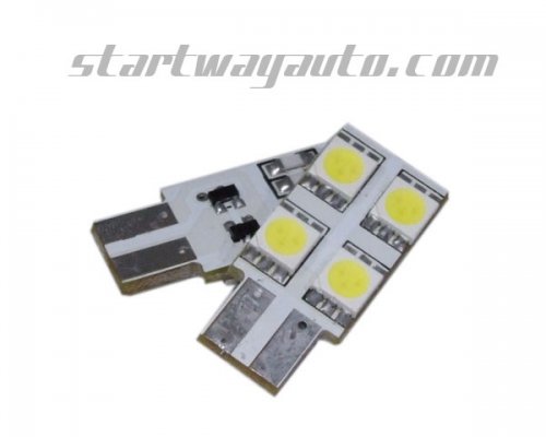 T10 LED panel 4 SMD 5050 Three chips LED Car Lighting