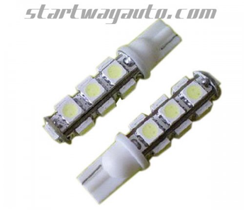 T10 Base 13 SMD 5050 Three chips Auto LED Lights
