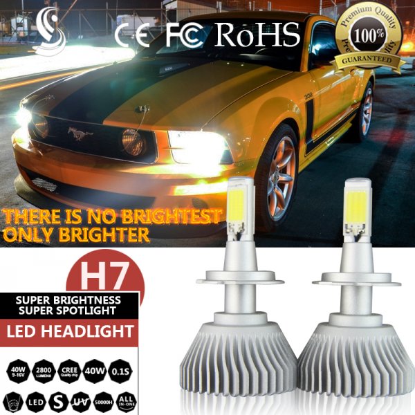Car LED Headlight H7