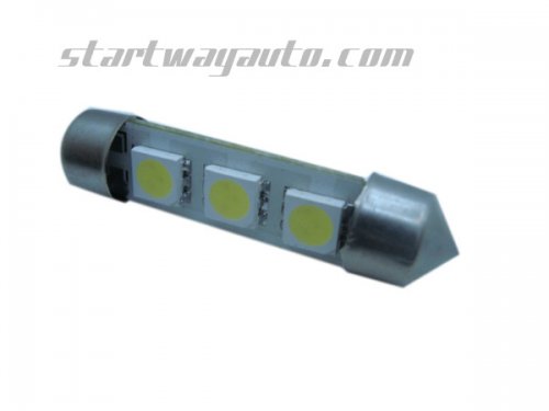 Festoon 3SMD5050 Three chip Auto LED Lamp