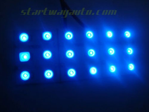 Dome LED Light 18pcs SMD 3528