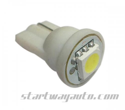 T10 Base 1 SMD 5050 Three chips Auto LED light