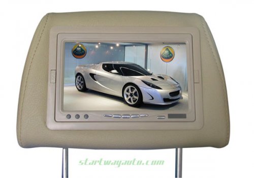 Car Headrest 7 Inch Monitor