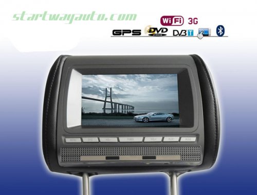 Car Headrest 7 Inch Monitor