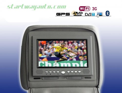 Car Headrest 7 Inch Monitor