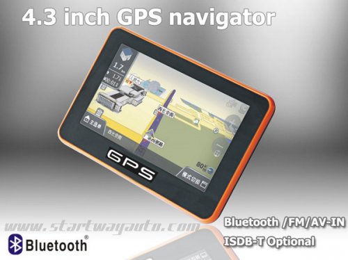 Portable GPS Navigator 4.3 Inch