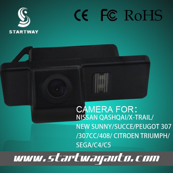 CAR REARVIEW CAMERA FOR NISSAN QASHQAI/X-TRAIL/SUNNY PEUGOT 307/307CC CITROEN TRIUMPH/C4/C5/SEGA