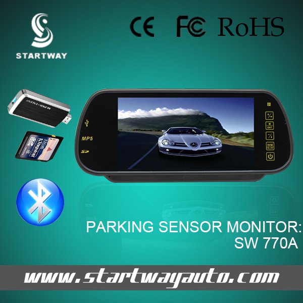 7 INCH CAR PARKING SENSOR DISPLAY MONITOR SW 770A