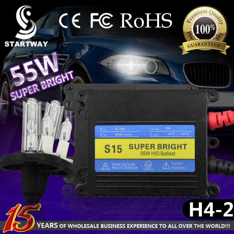 AC 55W HID Xenon Slim Kit